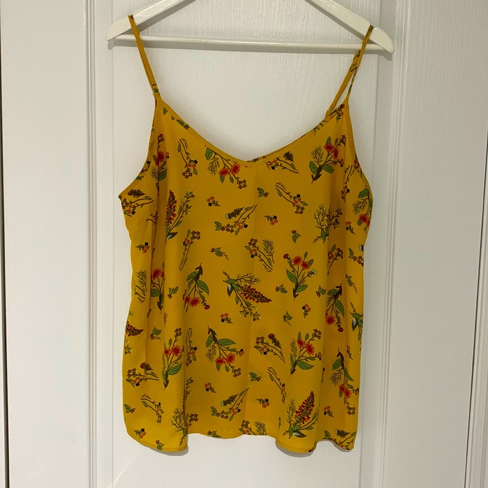George Flowy Floral Camisole- Marigold